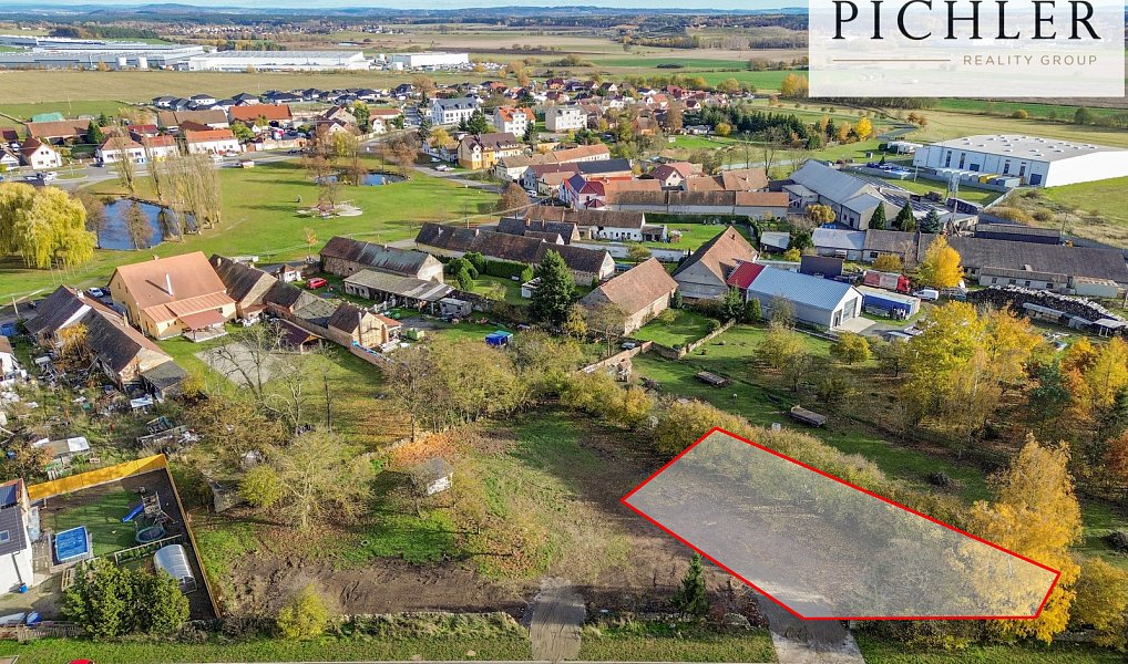 Prodej stavebního pozemku 696 m², Úherce – náhled fotky 3