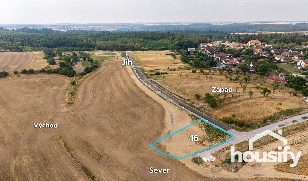 Prodej stavebního pozemku 943 m², Vranovská Ves – náhled fotky 3