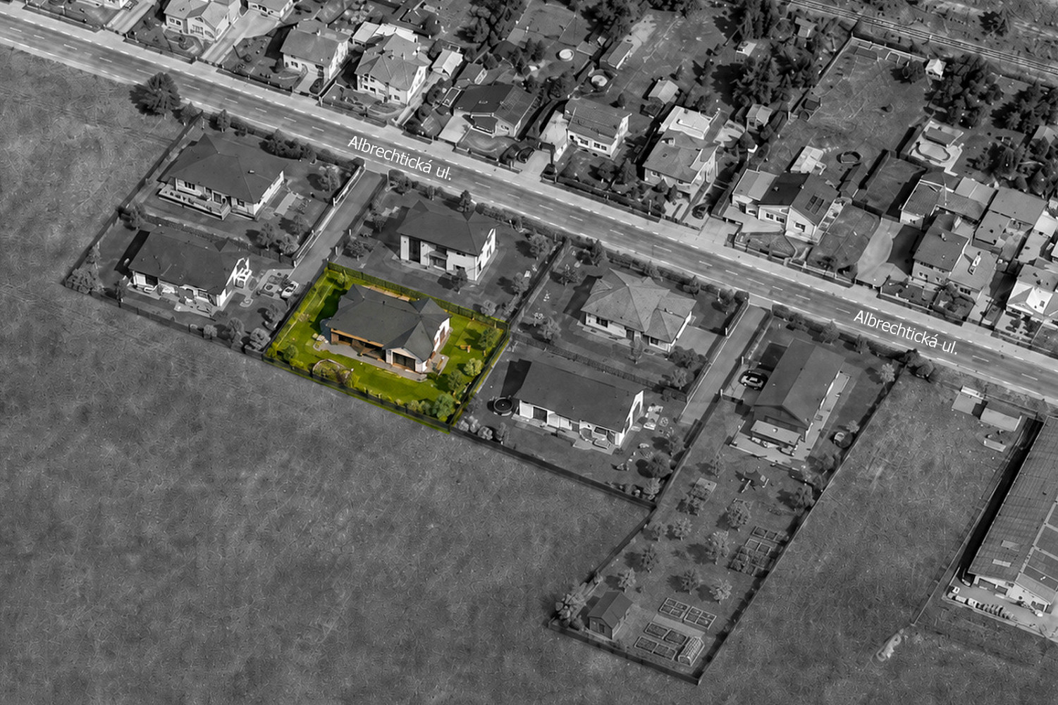 Prodej stavebního pozemku 1 191 m² – fotografie 2