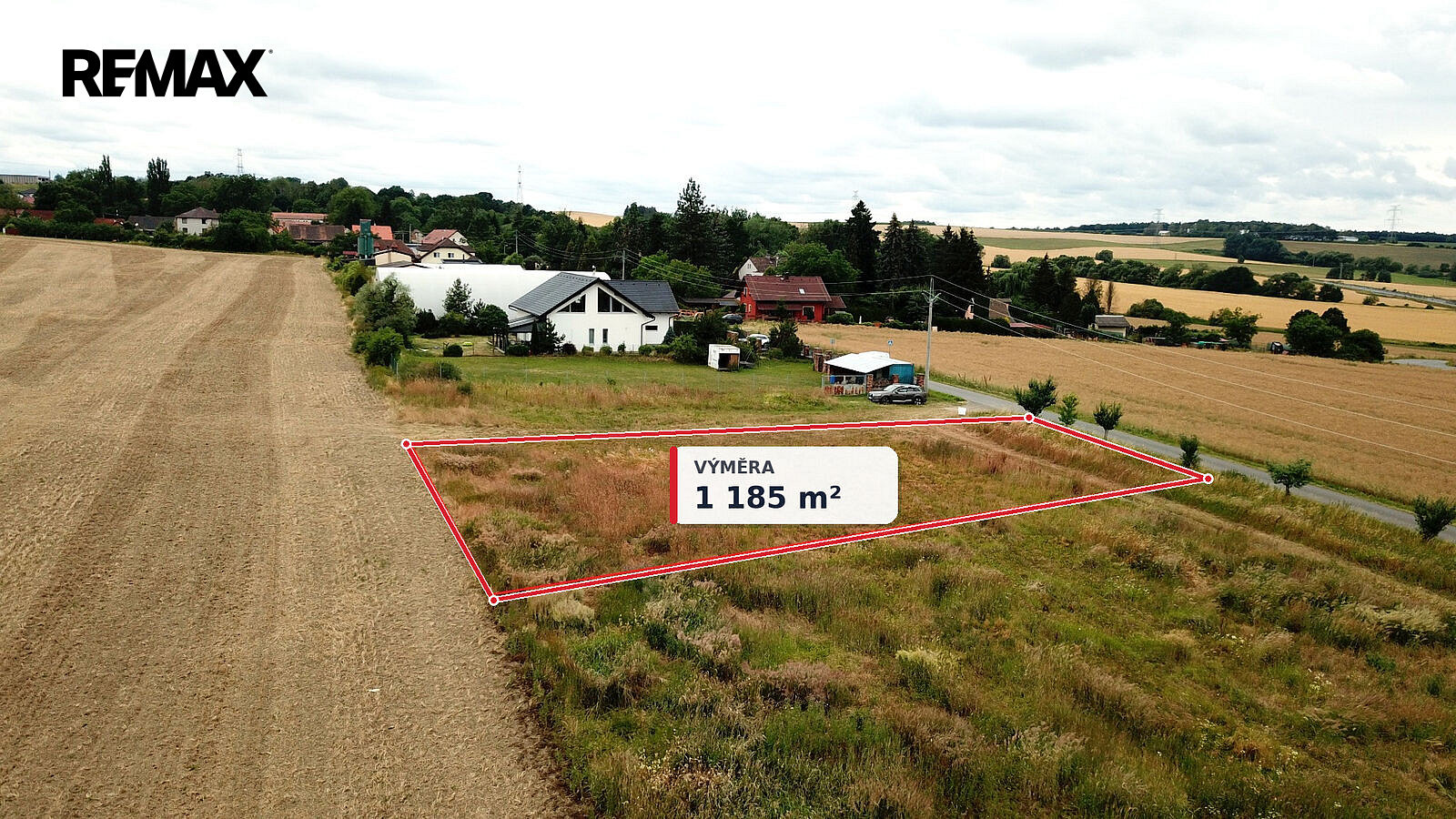 Prodej stavebního pozemku 1 185 m² – fotografie 2