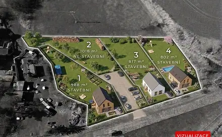 Prodej stavebního pozemku 2 006 m², Bakov nad Jizerou - Horka, okres Mladá Boleslav