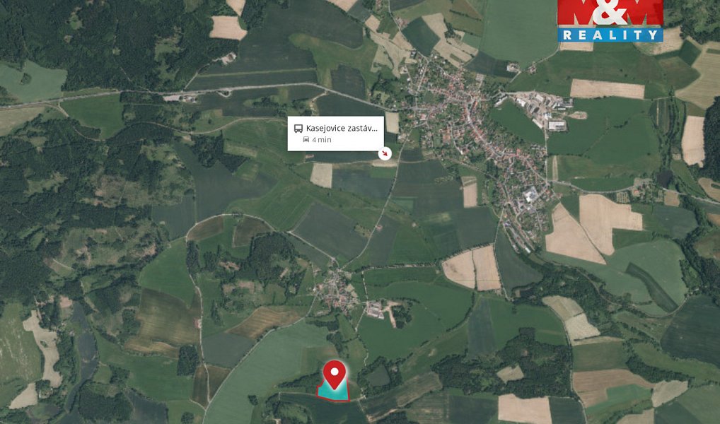 Prodej pole 29 752 m², Kasejovice – náhled fotky 2