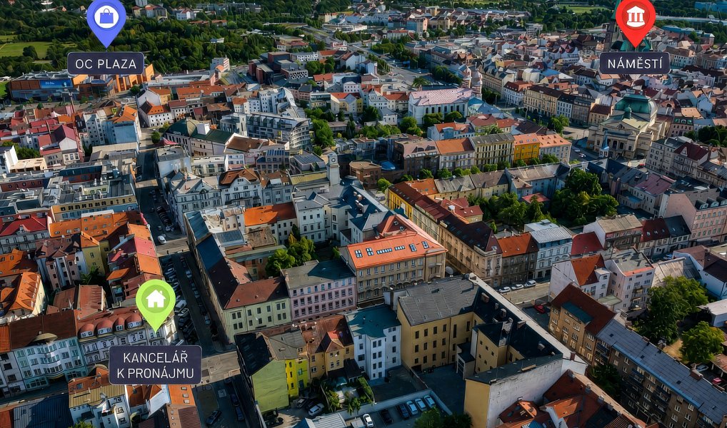 Pronájem kanceláře 17 m², Plzeň – náhled fotky 4