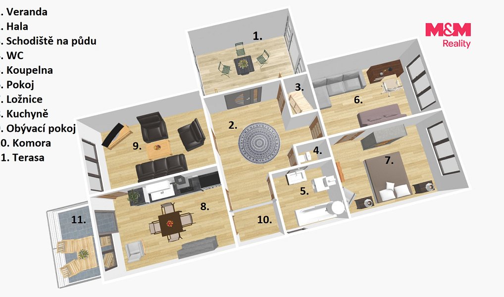 Prodej domu 98 m² s pozemkem 2 753 m², Mirotice – náhled fotky 6