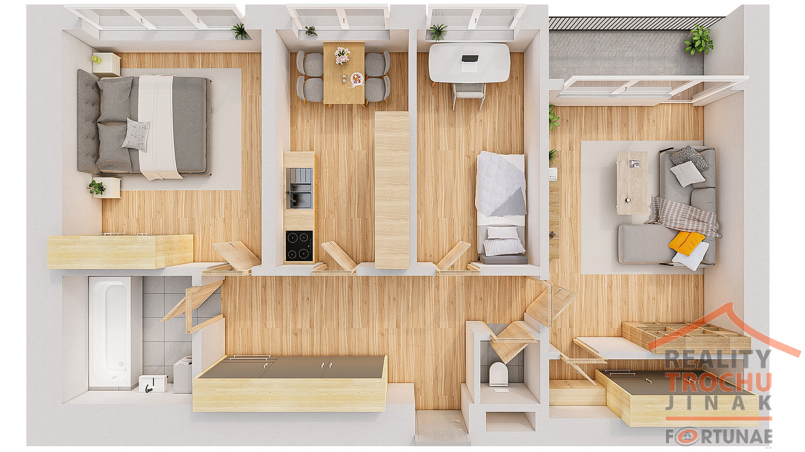 Prodej bytu 3+1 75 m² – fotografie 3