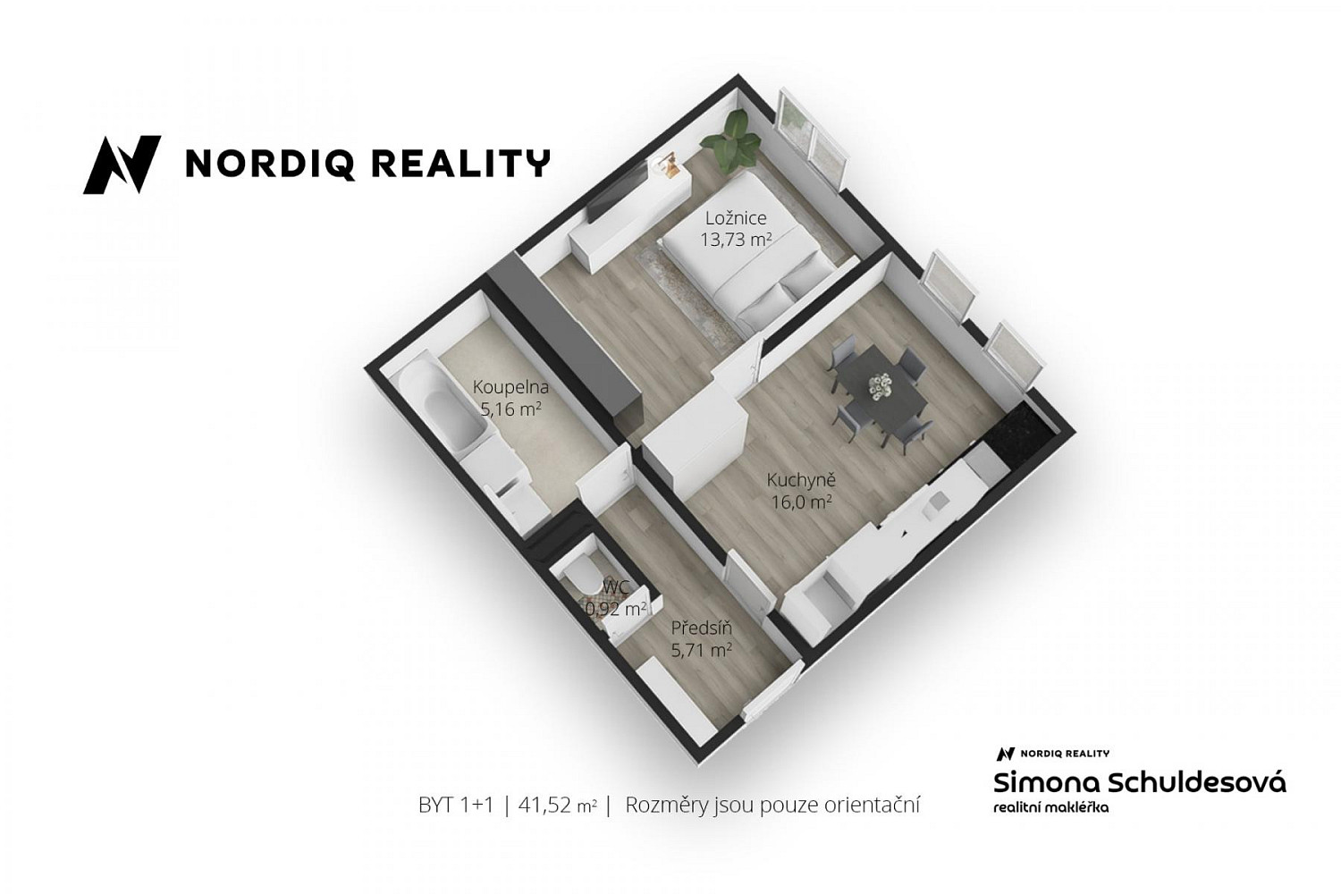 Prodej bytu 2+kk 42 m² – fotografie 4