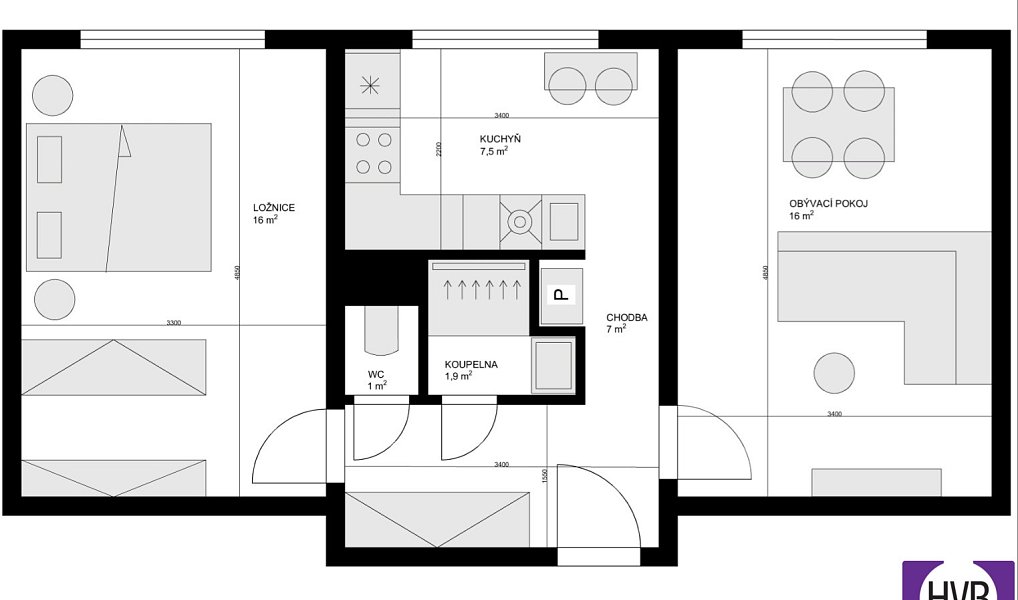 Prodej bytu 2+1 56 m², Praha – náhled fotky 18