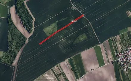Prodej pole 10 445 m², Násedlovice, okres Hodonín