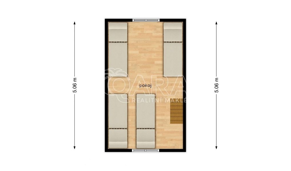 Prodej chaty/chalupy 44 m² s pozemkem 33 m², Krňany – náhled fotky 18