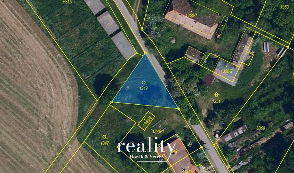Prodej stavebního pozemku 415 m², Šanov – fotka 1 z 7