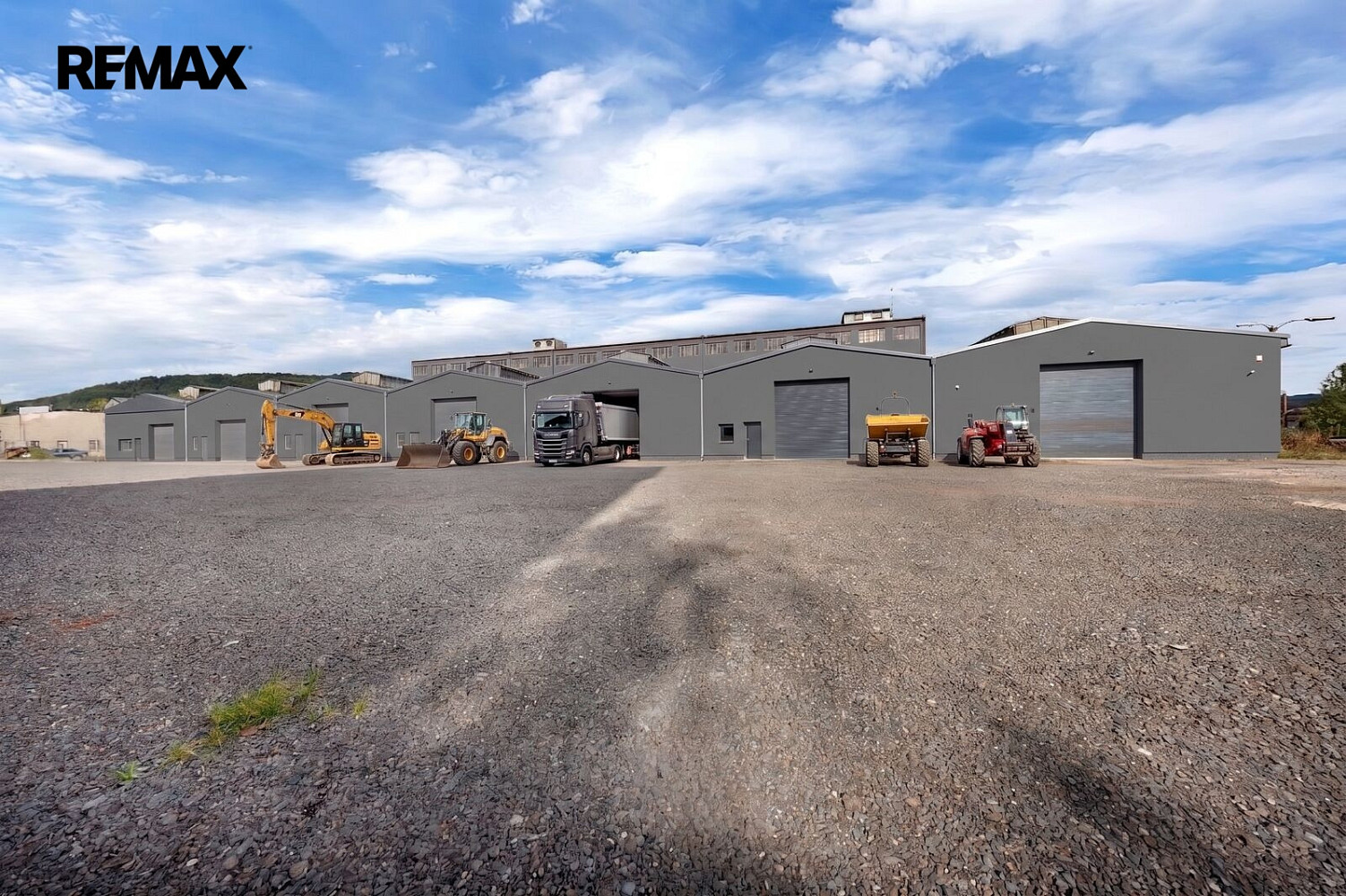 Prodej skladovacích prostor 440 m²