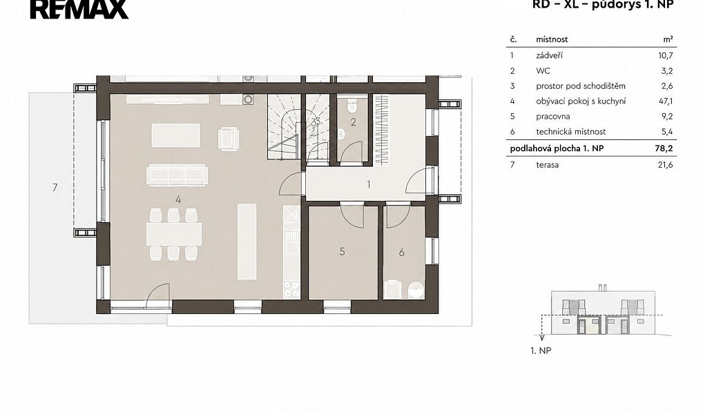 Pronájem domu 161 m² s pozemkem 403 m², Praha – náhled fotky 32