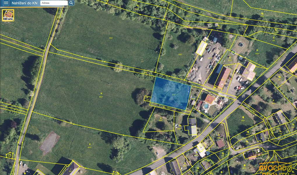 Prodej zahrady 1 535 m², Valkeřice – náhled fotky 4
