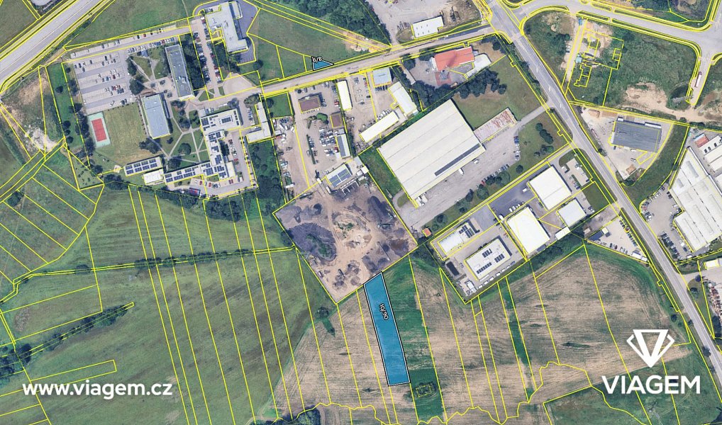 Prodej pole 616 m², České Budějovice – náhled fotky 4