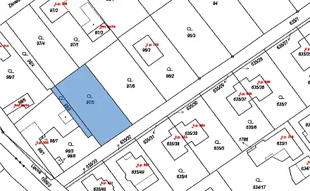 Prodej stavebního pozemku 715 m², Akátová, Jirny, okres Praha-východ