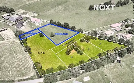Prodej stavebního pozemku 1 137 m², Přídolí