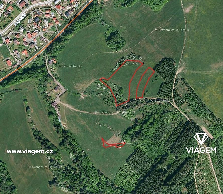 Prodej pole 1 403 m²
