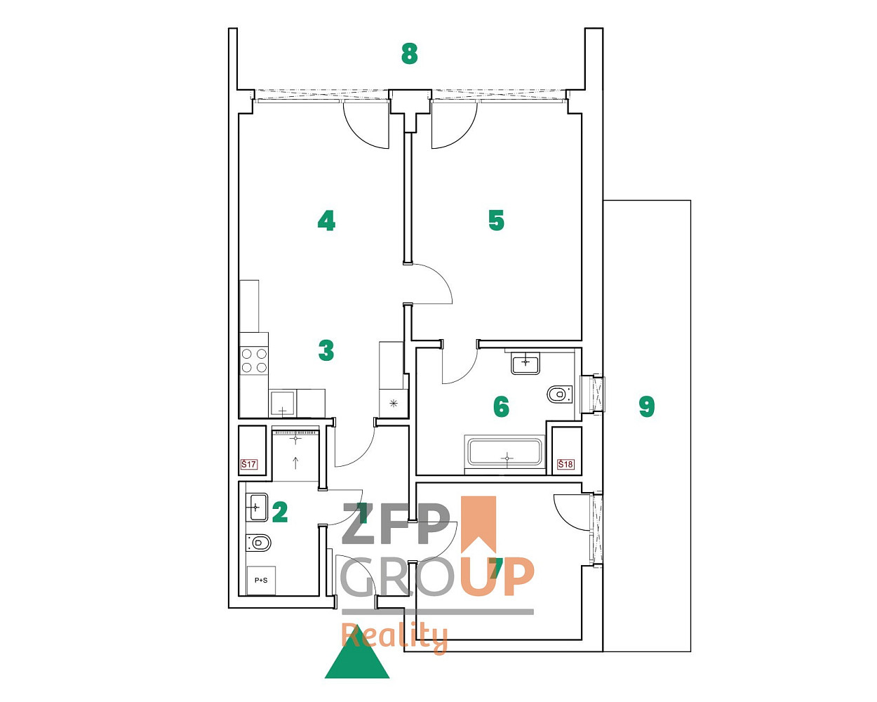 Prodej bytu 3+kk 77 m² – fotografie 4
