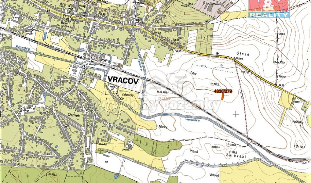 Prodej pole 2 839 m², Vracov – náhled fotky 3