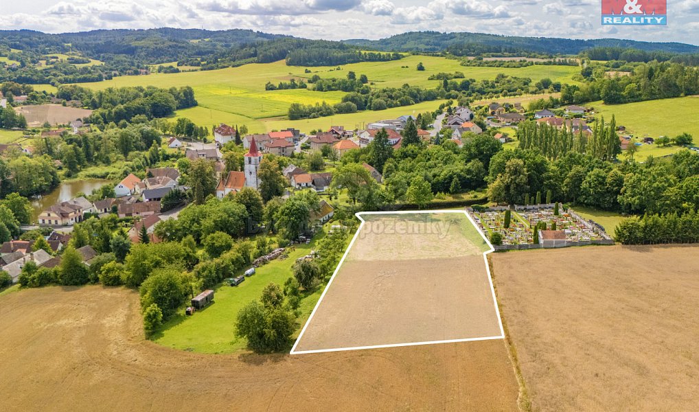 Prodej stavebního pozemku 6 734 m², Nechvalice – náhled fotky 11