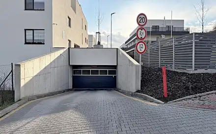 Prodej garážového stání v novostavbě v Berouně, U Židovského hřbitova, Beroun