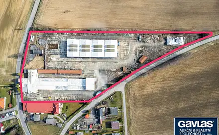 Prodej výrobních prostor 4 180 m², Lom, okres Tábor