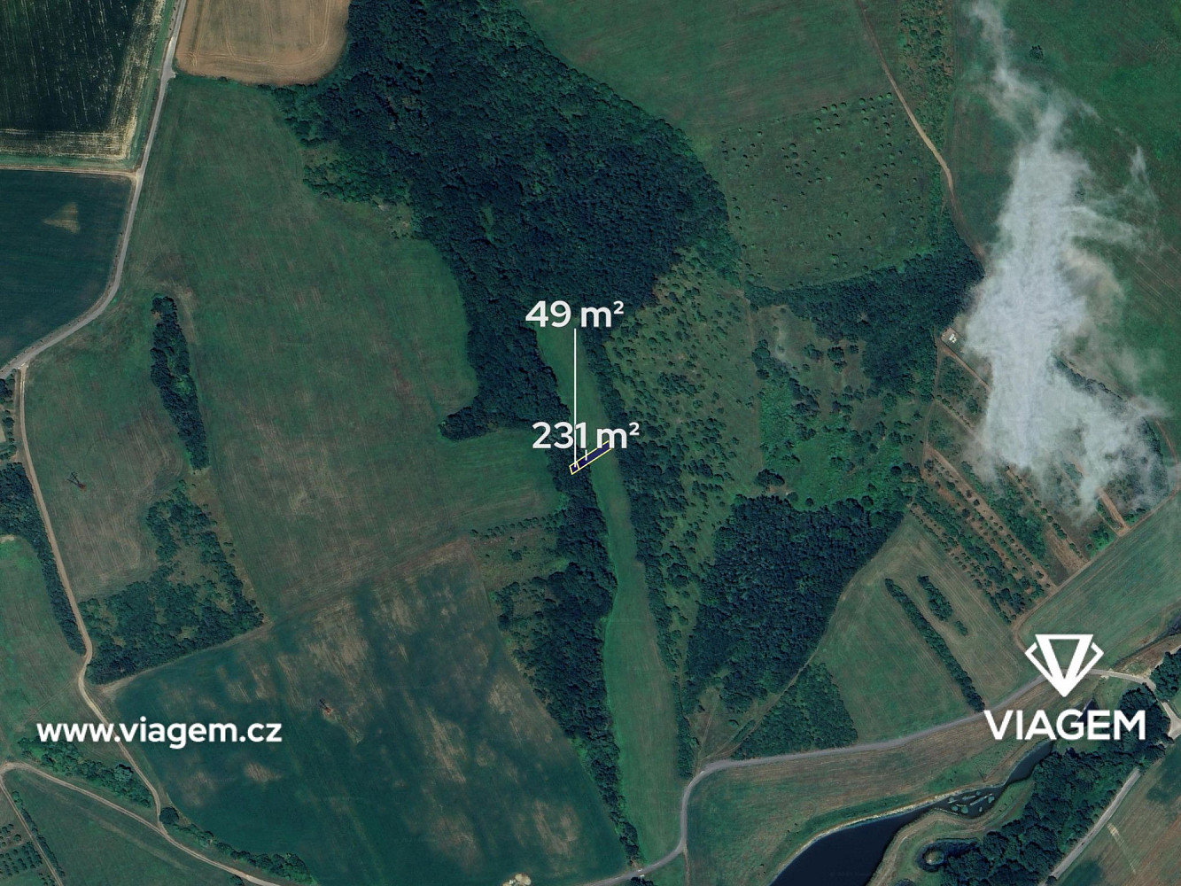 Prodej pole 280 m² – fotografie 2