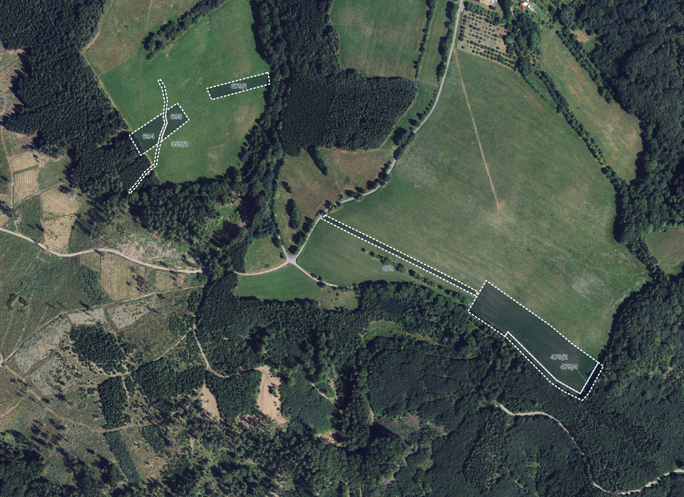 Prodej pole 20 862 m²