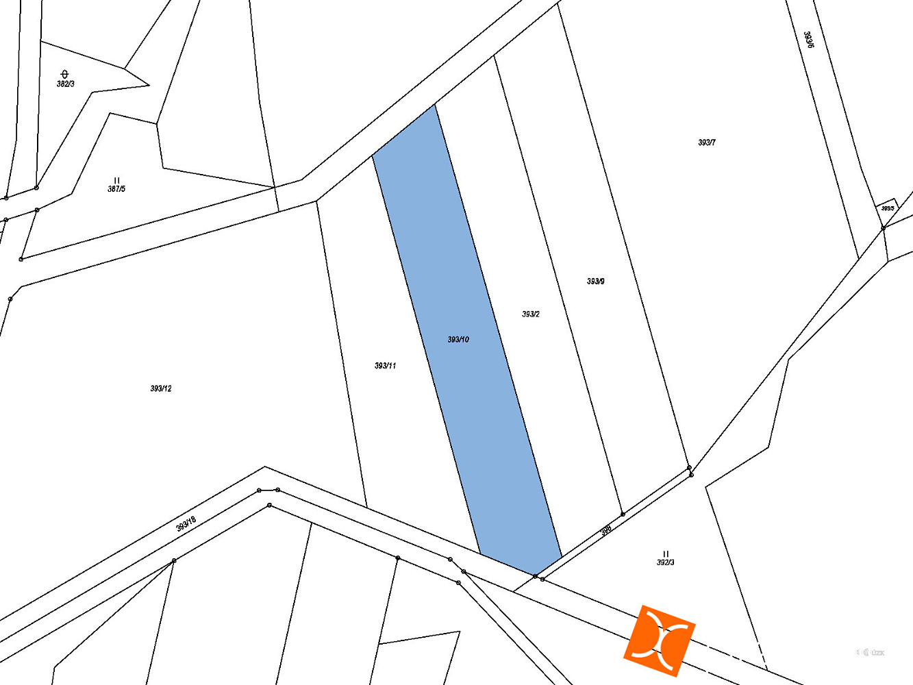 Prodej pole 1 962 m² – fotografie 2