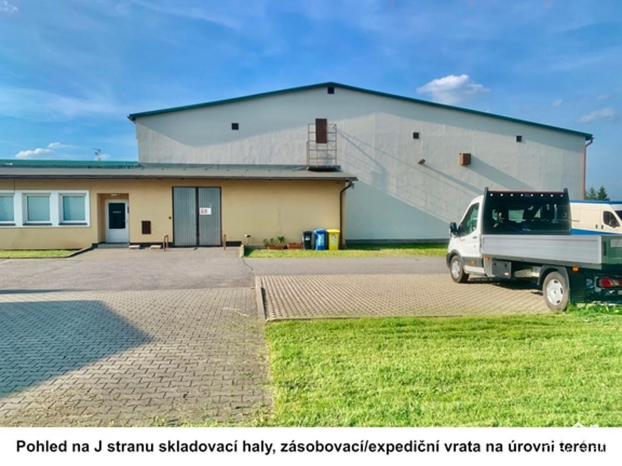 Skladovací prostory Jihlava – pohled 2
