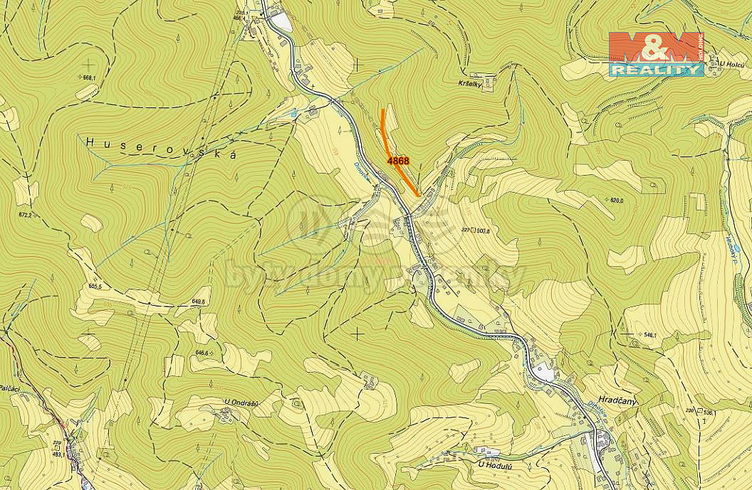Prodej louky, 3970 m², Halenkov – další