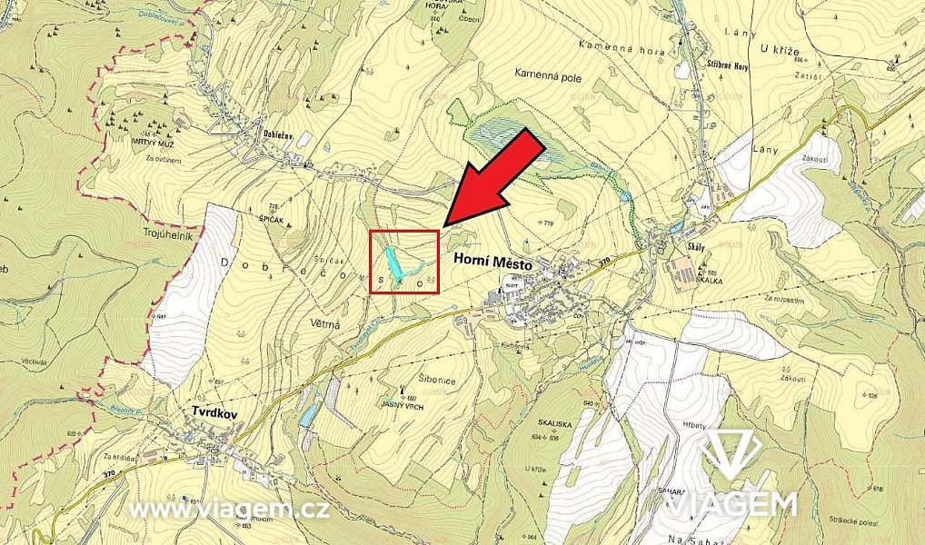 Prodej pole 8 118 m², Horní Město – náhled fotky 3