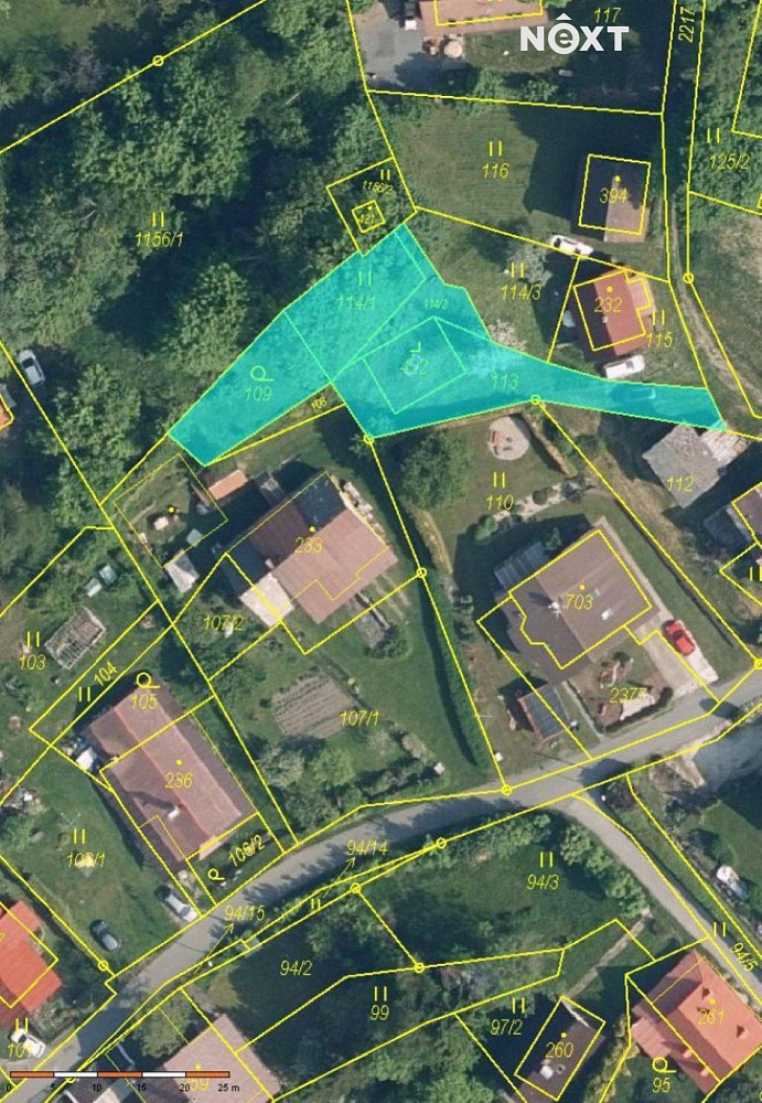 Prodej stavebního pozemku 614 m² – fotografie 2
