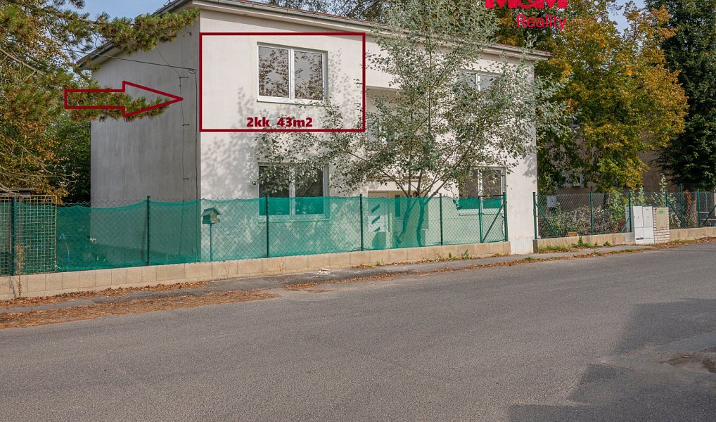 Pronájem bytu 2+kk, 43 m², Mělník, Neratovice