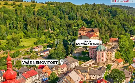 Prodej domu 246 m² s pozemkem 263 m², nám. 5. května, Bečov nad Teplou, okres Karlovy Vary
