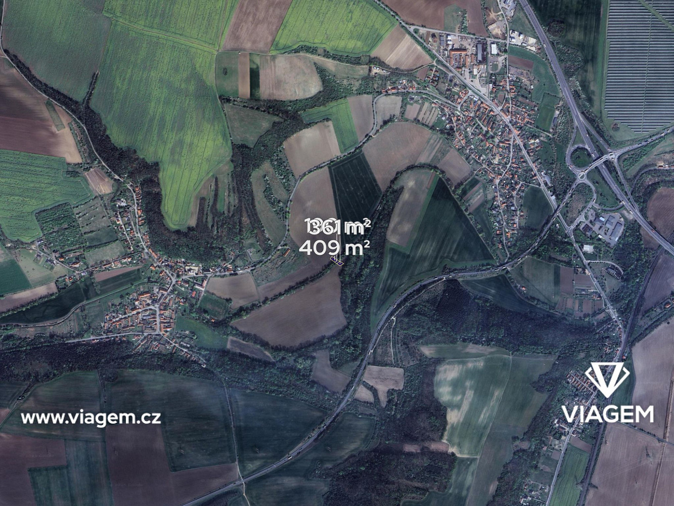 Prodej pole 960 m² – fotografie 3