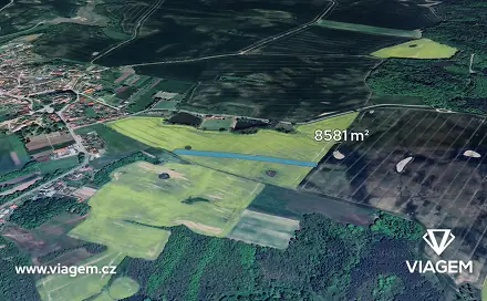 Prodej pole 953 m², Hostim, okres Znojmo