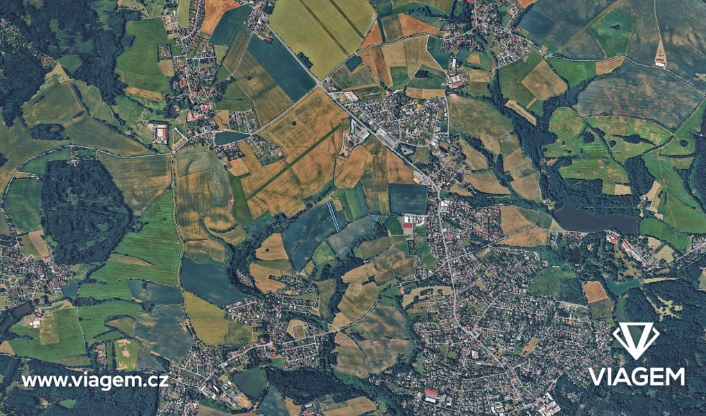 Prodej pole 379 m², Kostelec u Křížků – náhled fotky 3