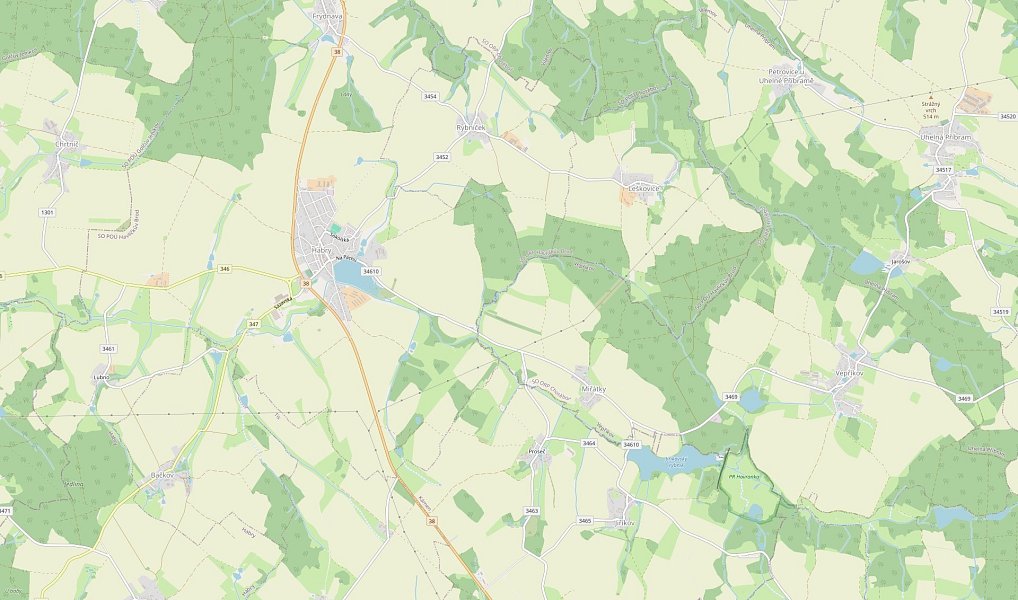 Prodej pole 7 386 m², Vepříkov – náhled fotky 3