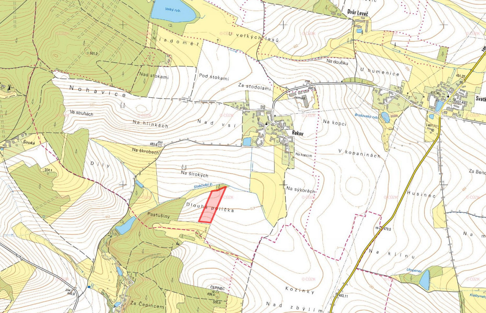 Prodej pole 15 736 m² — photo 2