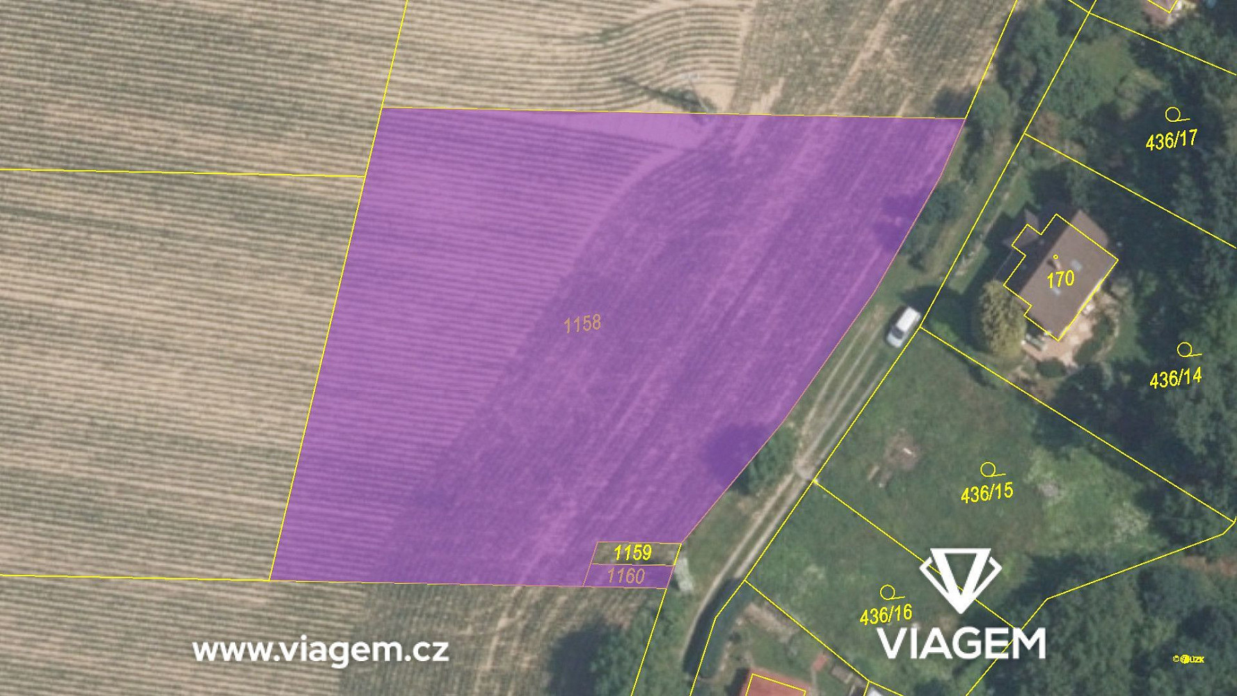 Prodej pole 709 m² – fotografie 4
