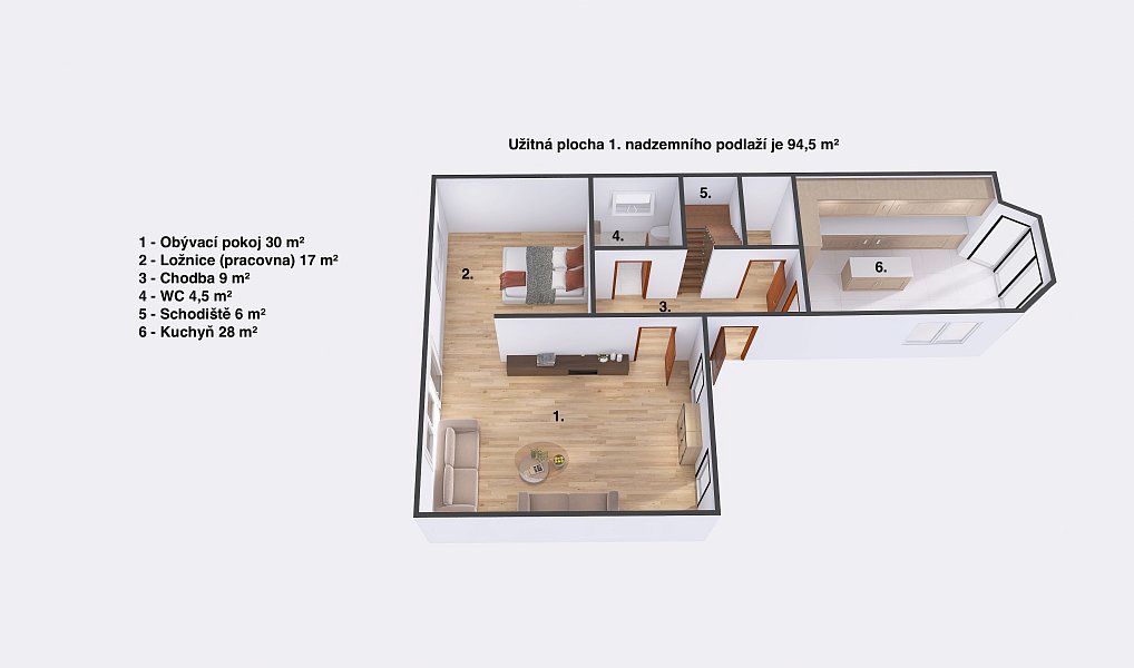 Prodej domu 250 m² s pozemkem 769 m², Nechanice – náhled fotky 30
