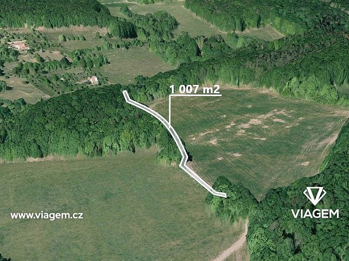 Prodej lesa 671 m²