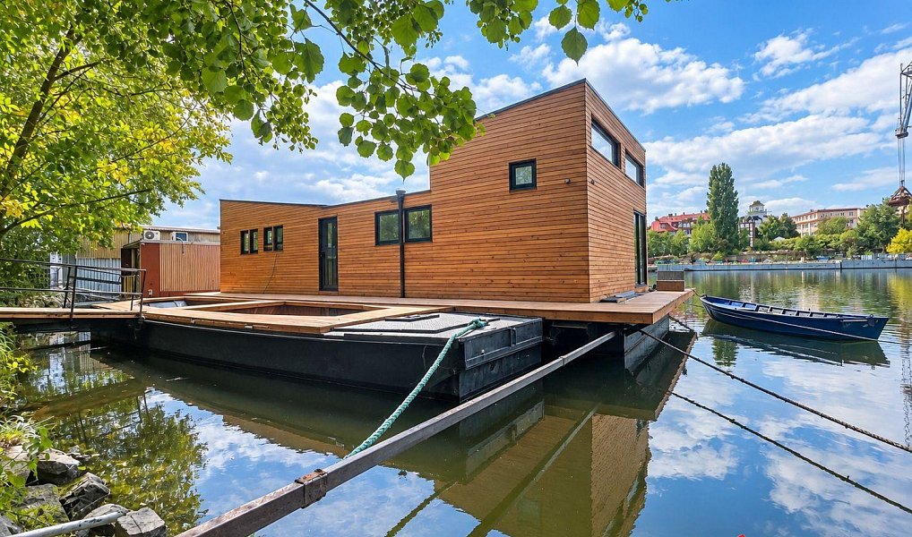 Hausbót 4kk - 96m2 s terasou 30m2 a kotevním místem Praha, Praha – náhled fotky 16