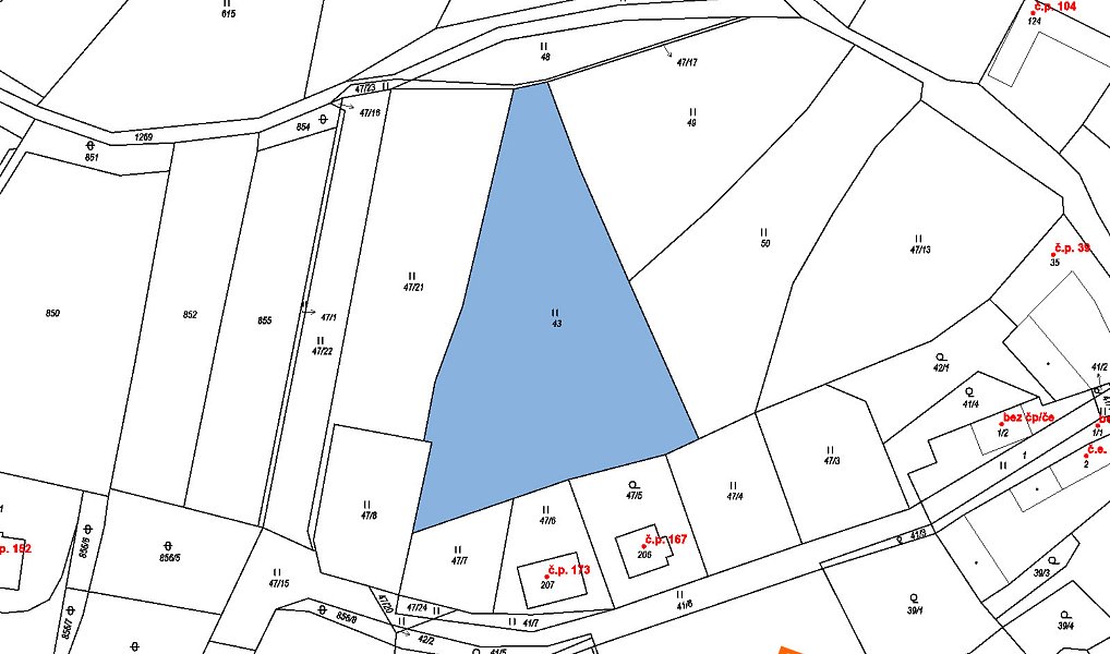 Prodej pozemku 622 m², Strašín – náhled fotky 2
