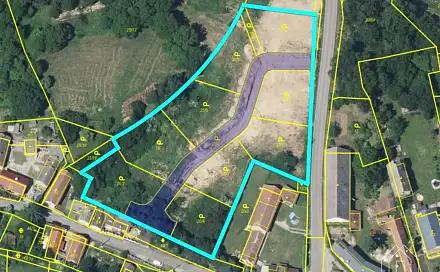 Prodej stavebního pozemku 7 060 m², Řepín, okres Mělník