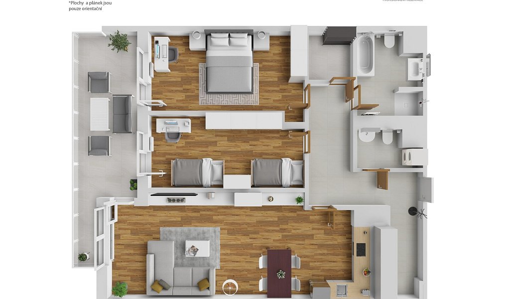 Prodej bytu 3+kk 99 m², Praha – náhled fotky 20
