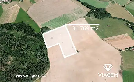 Prodej stavebního pozemku 217 m², Dlažov, okres Klatovy