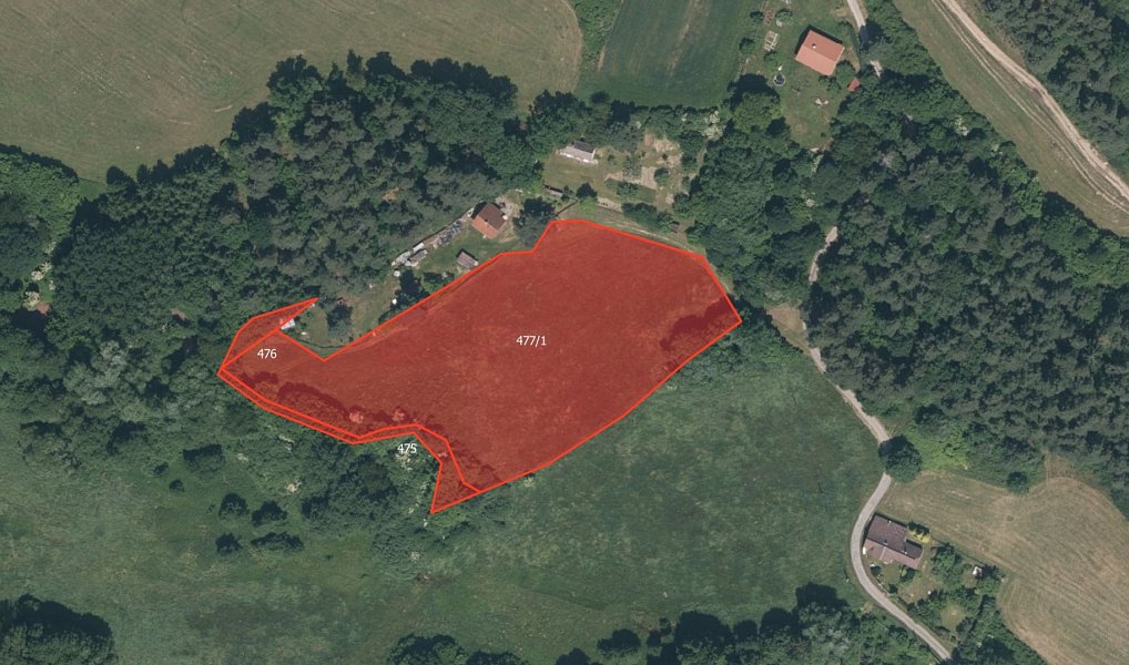 Prodej louky 8 897 m², Pačejov – náhled fotky 2