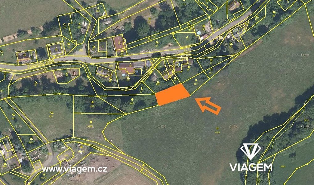 Prodej zahrady 380 m², Heřmanov – náhled fotky 2